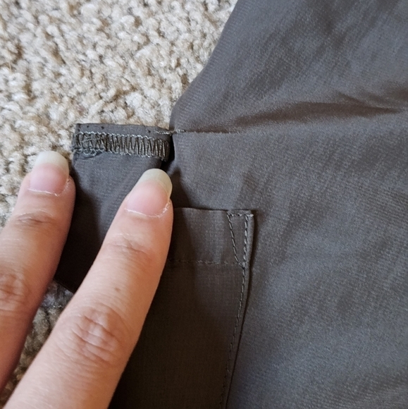 HALOGEN Women's Olive Green Cargo Pants - Picture 7 of 7